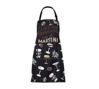 BNQL Espresso Martini Apron Martini Gifts Bartender Gifts Espresso Martini Lover Gift I Like My Espresso In a Martini Cooking Pron, Best Dad Ever Apron, One Size Fits All