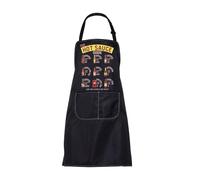 BNQL Hot Sauce Apron Hot Sauce Food Gift Spicy Food Lover Gift Hot Sauce Guide Adjustable Kitchen Cooking Aprons With Pocket