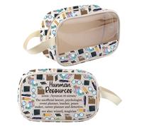 BNQL Human Resource Gifts Makeup Bag Hr Gifts Hr Director Gift Manager Director Gifts Human Resources Organizer Zipper Pouch