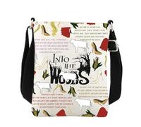 BNQL Into Woods Musical Crossbody Bag Broadway Musical Merchandise Broadway Theatre Gift Into Wood Musical Fans Gift Sling Bag