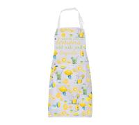 BNQL Lemons Apron for Women with Pockets Lemon Gifts When Life Gives You Lemons Add Salt and Tequila Apron Funny Lemon Apron