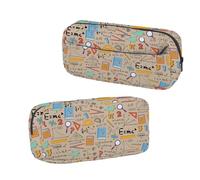 BNQL Math Pencil case with Zipper Math Lover Gifts Maths Teacher Gifts Mathematical Graphics Gift Mathematics Stationery Bag