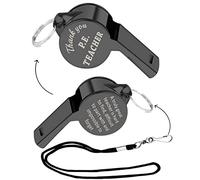 BNQL PE Teacher Gifts Whistle Physical Education Teacher Appreciation Gifts Thank You Gifts A Truly Great Teacher is Hard to Find (pe teacher whistle)
