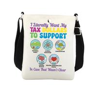 BNQL Protect National Parks Crossbody Bag Social Justice Gifts I Literally Want My Tax Dollars To Support National Parks Gifts