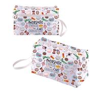 BNQL Sewing Yarn Bag Measure Twice Cut Once Sewing Gifts for Quilters Yarn Storage Bags Crochet Knitting Bag for Craft Project