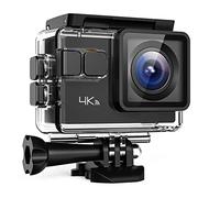 bns7fapq 4K 60FPS Action Camera A87 Touch Screen 20MP Wi-Fi EIS 8X Zoom Remote Control Sports Cam 40M Waterproof for Business Meetings