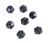 bnsggl 20Pcs 20 Sided Dices Blanks 20mm Acrylic Dices Empty Blanks Polyhedral Dices Board Game Accessories Mathematical Tools