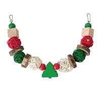 bnsggl Hanging Small Animal Chew Toy For Bird Parrots Chewing Toy Christmas Corn Cluster For Chewing Teeth Grinding