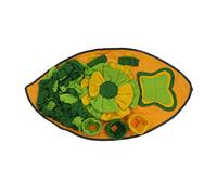 bnsggl Pet Dog Snuffle Mat Nose Smell Training Blanket Sniffing Pad Slow Feeding Bowl Food Dispenser Carpet Relieve Stress