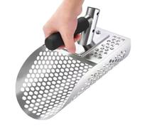 bnsggl Sand Sifting Shovel For Metal Detecting Enthusiasts Stainless Steel Detector Accessories Sand Scoops For Beach