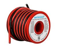BNTECHGO 14 AWG Silicone Wire Red Black 20ft Stranded Tinned Copper Wire