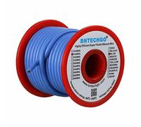 BNTECHGO 14 Gauge Silicone Wire 40 ft Blue Soft and Flexible High Temperature Resistant Highly Efficient 14 AWG Silicone Wire 400 Strands of Tinned Copper Wire