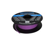 BNTECHGO 14 Gauge Silicone Wire Spool 50 ft Purple Flexible 14 AWG Stranded Tinned Copper Wire
