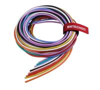 BNTECHGO 16 Gauge Silicone Wire Kit Ultra Flexible 10 Color High Resistant 200 deg C 600V Silicone Rubber Insulation 16 AWG Silicone Wire 252 Strands of Tinned Copper Wire Stranded Wire Cable