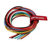 BNTECHGO 16 Gauge Silicone Wire Kit Ultra Flexible 7 Color High Resistant 200 deg C 600V Silicone Rubber Insulation 16 AWG Silicone Wire 252 Strands of Tinned Copper Wire Stranded Wire Cable