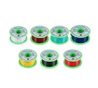 BNTECHGO 20 Gauge PVC 1007 Solid Electric Wire Kit 7 Color Each 25 ft 20 AWG 1007 Hook Up Wire