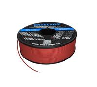 BNTECHGO 20 Gauge Silicone Wire Spool 500 ft red Flexible 20 AWG Stranded Tinned Copper Wire