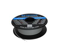 BNTECHGO 22 Gauge Silicone Wire Spool 250 ft Gray Flexible 22 AWG Stranded Tinned Copper Wire
