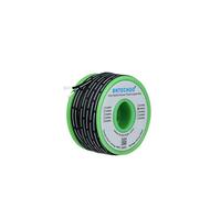 BNTECHGO 24 Gauge Silicone Ribbon Cable Flexible 2P Black 25 ft Flat Cable 24 AWG Strand Wire