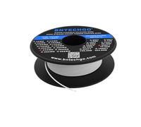 BNTECHGO 24 Gauge Silicone Wire Spool 250 ft White Flexible 24 AWG Stranded Tinned Copper Wire