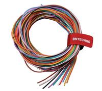 BNTECHGO 26 Gauge Silicone Wire Kit Ultra Flexible 10 Color High Resistant 200 deg C 600V Silicone Rubber Insulation 26 AWG Silicone Wire 30 Strands of Tinned Copper Wire Stranded Wire Model Cable