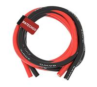 BNTECHGO 8 Gauge Silicone Wire Kit 2 Color Each 10 ft Flexible 8 AWG Stranded Tinned Copper Wire