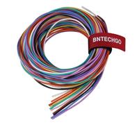 BNTECHGO Ultra Flexible 10 Color 22 AWG Silicone Wire - 60 Strands of Tinned Copper Wire, 600V, 200C