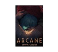 bntjxz Arcane League of Legends Canvas Poster Wall Art Decor Print Picture Paintings for Living Room Bedroom Decoration 12x18inch(30x45cm)