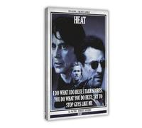 bntjxz Heat - Cult Film Poster - Vintage Retro Art Print-Classic Movie Posters- Home Decor-Wall Art Canvas Poster Bedroom Decor Landscape Office Room Decor Gift 08x12inch(20x30cm)