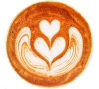 Bnuitland Love Coffee Latte Blanket, 300GSM Double Sided Giant Realistic Funny Gift Throw with Pouch for Sofa Bed, Super Soft Novelty Food Blanket for Kids/Pets and Adults