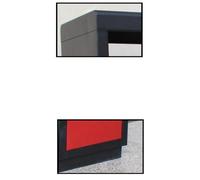 BNUTFRDD Outdoor Four-category Trash Can Peel Bin Large For Community Public Places Dog Poop Trash Can Outside