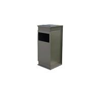 BNUTFRDD Outdoor Garbage Cans Scenic Villa Courtyard Bins Large Commercial Community Ashtray Bin Dog Poop Trash Can Outside(B)