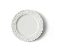 BNUTFRDD Plates Ceramic Western Food Plate Steak Plate High-end Plating Pasta Shallow Plate Relief Plate Dishes(A)