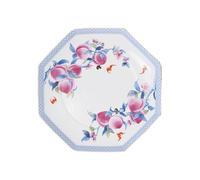BNUTFRDD Plates Chinese White Porcelain Dinner Plate, Household High-Looking Fruit Snack Plate, Western Dinner Plate Dishes