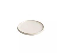 BNUTFRDD Plates Steak Plate Western Food Plate Household Large Flat Plate Japanese Creative Ceramic Afternoon Tea Light Luxury Dinner Plate Dishes(S)
