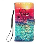 Bnvdfre for Xiaomi Redmi A5 Case Protective Wallet Flip Phone Case Shockproof Card Holder Magnetic Stand Cover for Xiaomi Redmi A5,Ocean wave