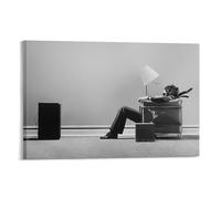 BNVJFNE Blown-Away Guy Art Poster Canvas Poster Wall Art Decor Print Picture Paintings for Living Room Bedroom Decoration 20x30inch(50x75cm)