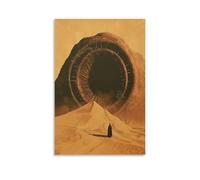 BNVJFNE Dune Sandworm Movie Art Poster Canvas Poster Wall Art Decor Print Picture Paintings for Living Room Bedroom Decoration 20x30inch(50x75cm)