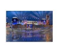 BNVJFNE Everton Holliday Park Art Poster Canvas Poster Wall Art Decor Print Picture Paintings for Living Room Bedroom Decoration 12x18inch(30x45cm)