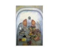 BNVJFNE Frida Kahlo - What Water Gave Me Vintage Art Canvas Poster Bedroom Decor Landscape Office Room Decor Gift 20x30inch(50x75cm)