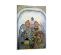 BNVJFNE Frida Kahlo - What Water Gave Me Vintage Art Canvas Poster Wall Art Decor Print Picture Paintings for Living Room Bedroom Decoration 08x12inch(20x30cm)