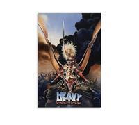 BNVJFNE Heavy Metal (1981) Movie Poster Canvas Poster Bedroom Decor Landscape Office Room Decor Gift 12x18inch(30x45cm)
