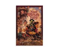 BNVJFNE Muppet Treasure Island Movie Poster Canvas Poster Bedroom Decor Landscape Office Room Decor Gift 16x24inch(40x60cm)