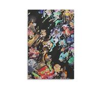 BNVJFNE Splatoon-Game Poster 2 Canvas Poster Wall Art Decor Print Picture Paintings for Living Room Bedroom Decoration 08x12inch(20x30cm)