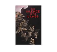 BNVJFNE The Silence of The Lambs Movie Poster 2 Canvas Poster Wall Art Decor Print Picture Paintings for Living Room Bedroom Decoration 12x18inch(30x45cm)