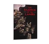 BNVJFNE The Silence of The Lambs Movie Poster 2 Canvas Poster Wall Art Decor Print Picture Paintings for Living Room Bedroom Decoration 12x18inch(30x45cm)