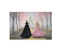 BNVJFNE Wicked Art Poster Canvas Poster Wall Art Decor Print Picture Paintings for Living Room Bedroom Decoration 16x24inch(40x60cm)