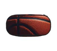 BNVSADC Basketball Sport Printed Pencil Case Cute Pencil Bag Pen Pouch Large Stationery Organizer Makeup Bag for Teen Boys Girls School Students Office