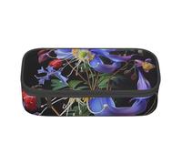 BNVSADC Beautiful Flowers 1 Printed Pencil Case Cute Pencil Box Bag Pen Pouch Office School Stationery Organizer for School Travel Work