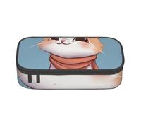 BNVSADC Cartoon cat Printed Pencil Case Cute Pencil Box Bag Pen Pouch Office School Stationery Organizer for School Travel Work